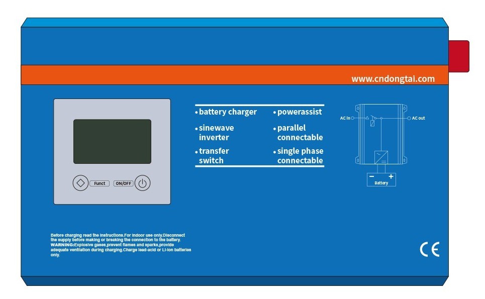 Pine sine wave output inverter