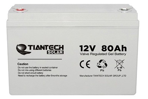 12V80Ah lead acid agm battery