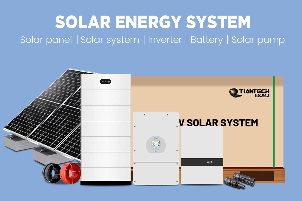 Tiantech Solar Menerima Kustomisasi Tata Surya Set Lengkap