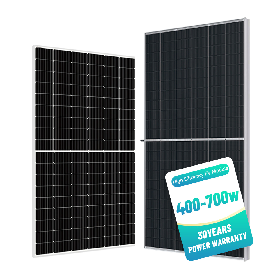 390W-670W Panel Monocrystalline Khusus Untuk Proyek Rumah Dan PV