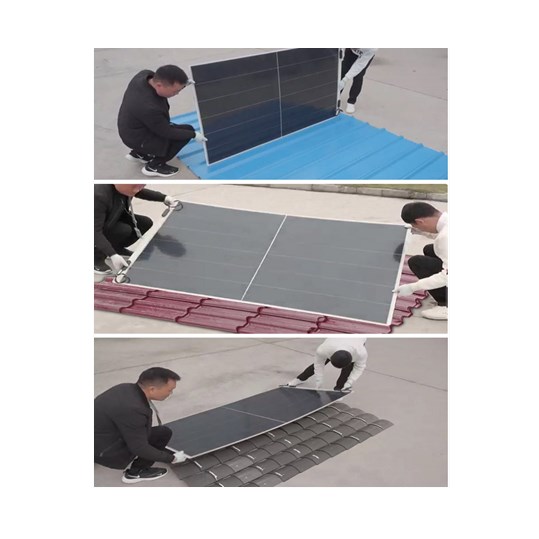 shingled solar panel